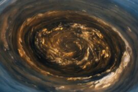 3073 Įspūdingas Audros Vorteksas Saturno Šiau