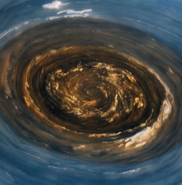 3073 Įspūdingas Audros Vorteksas Saturno Šiau