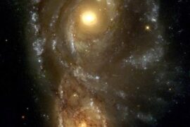 3814 Galaktikų Susidūrimai Hubble Teleskopo V