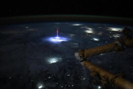 4035 Nasa Astronautas Užfiksavo Retą Atmosfer