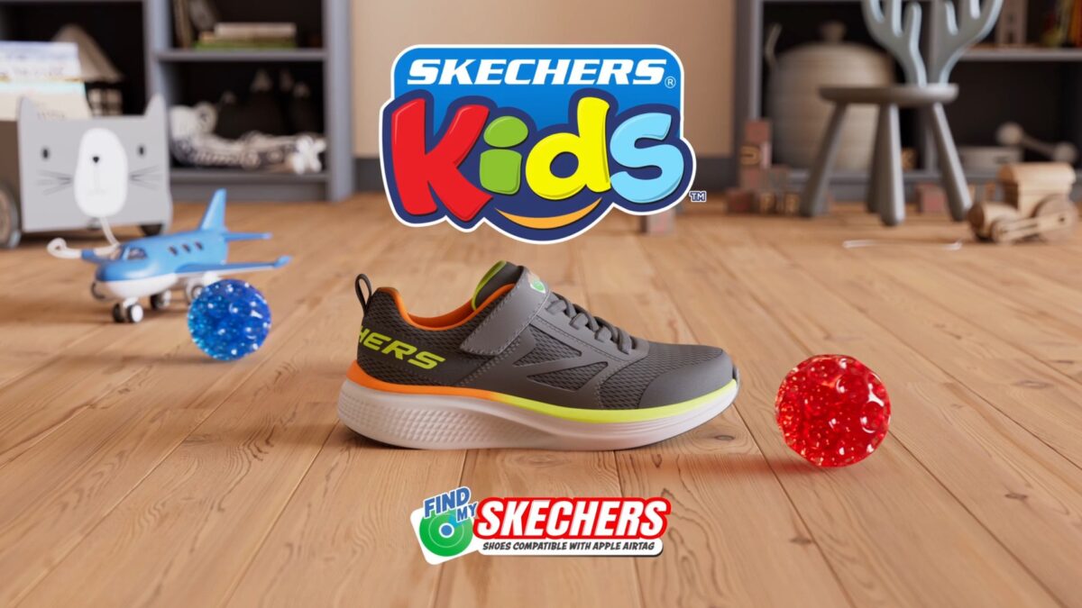 4890 Skechers Pristatė Vaikų Sportbačius Su V