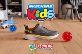 4890 Skechers Pristatė Vaikų Sportbačius Su V