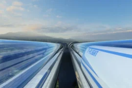 Kinija Pristato Veikiantį Hyperloop Prototipą Ateities Traukinių Era Prasideda