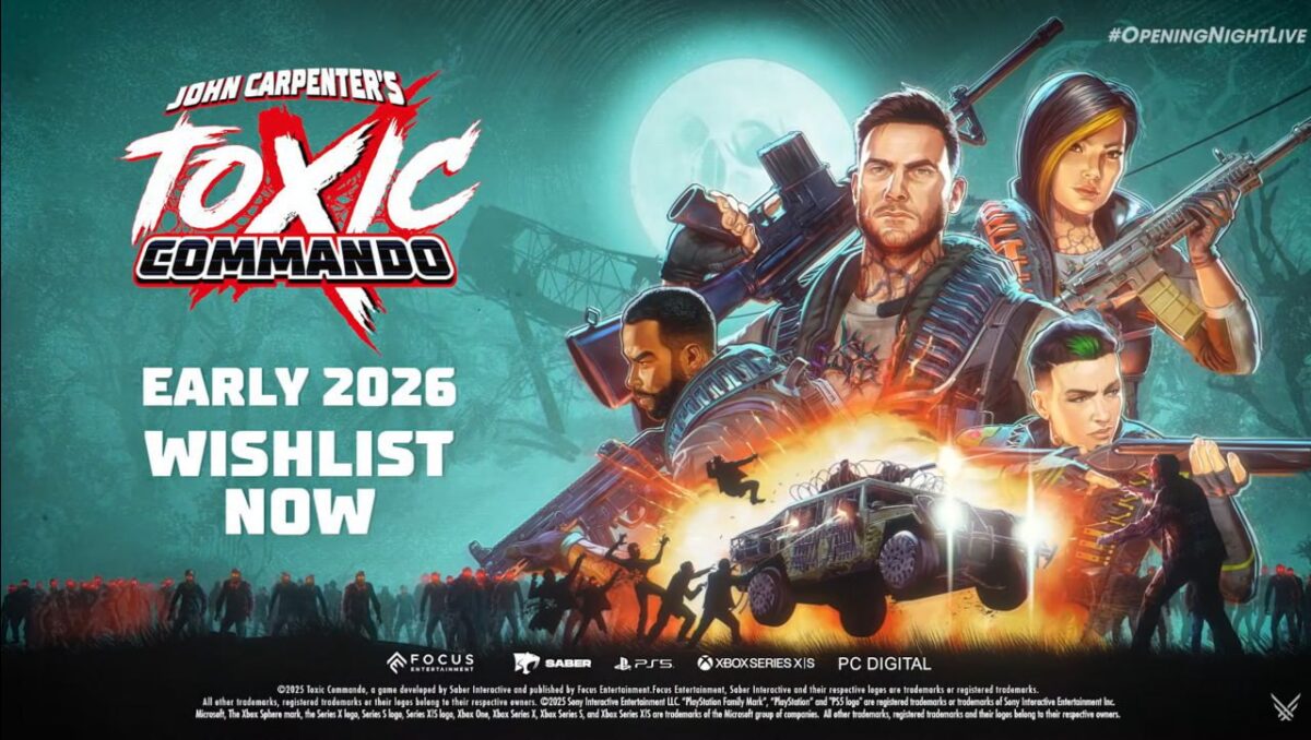 John Carpenter’s Toxic Commando pristatymas 2026 metais