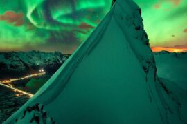 3232 Aurora Borealis Spalvų Magija Norvegijoj