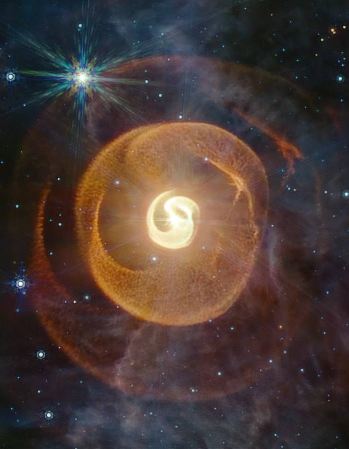 3242 Mįslinga Spiralė James Webb Teleskopo Va