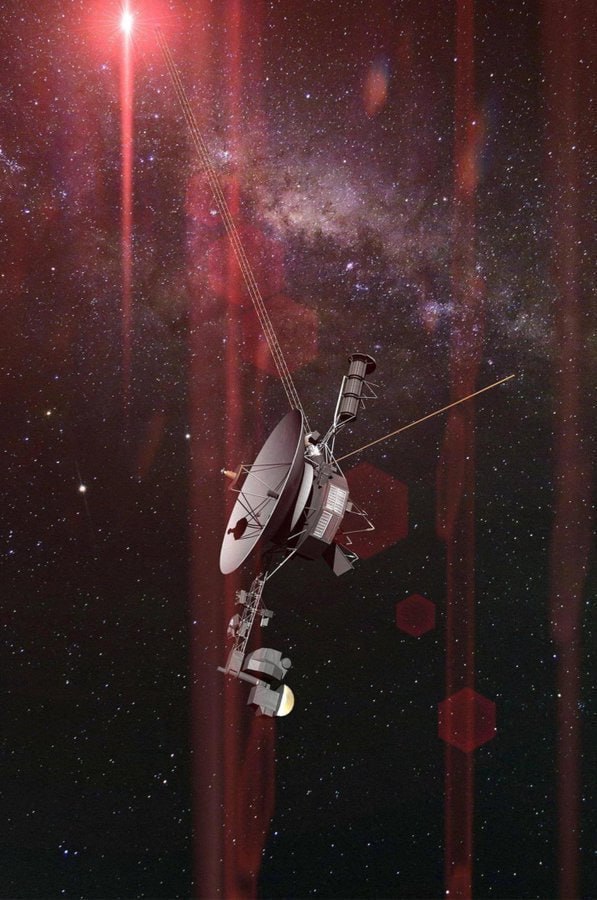 3269 Nasa Atgaivina 47 Metų Senumo Voyager 1 Erdvėlaivį