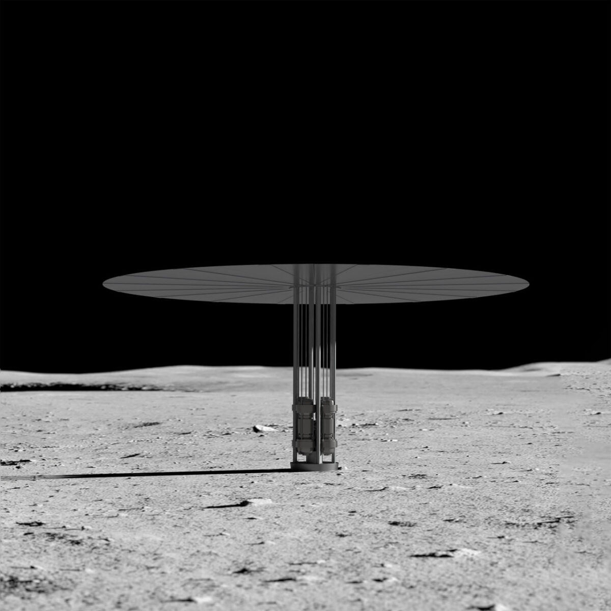 3297 Nasa Planai Diegti 100 Kw Branduolinį Reaktorių Mėnulyje Iki