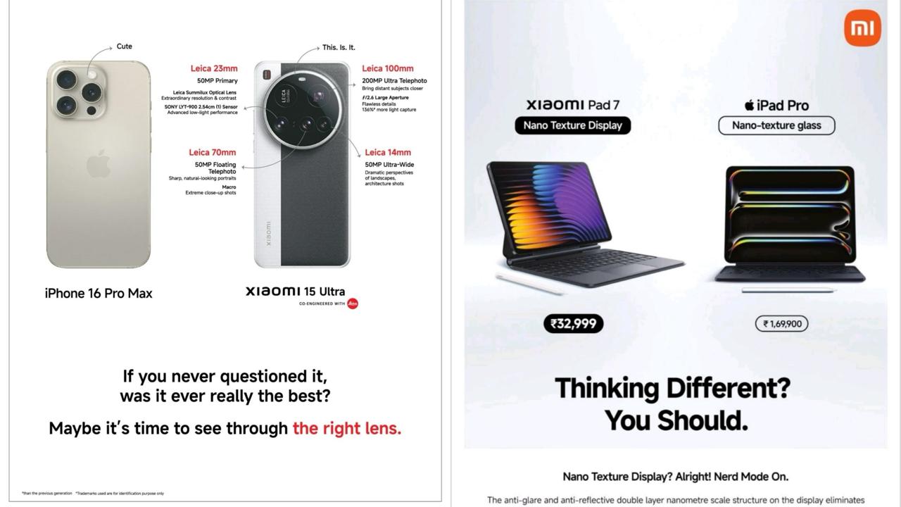 5120 Apple Ir Samsung Kritikuoja Xiaomi Dėl Reklamos Indijoje