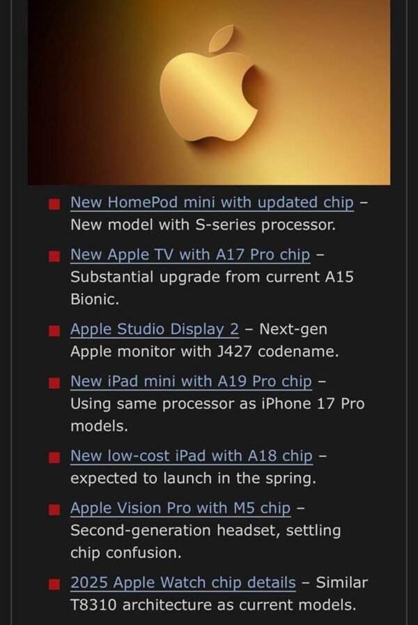 5167 Apple Planai Iki 2026 Metų Atskleisti Netyčia