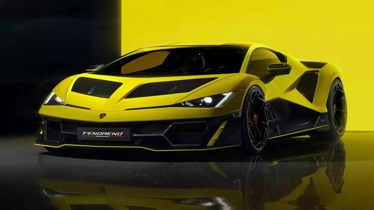 5168 Lamborghini Pristato Išskirtinį Hibridą Fenomeno