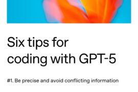 5180 Openai Pristato Naują Gpt5 Programavimo Vadovą
