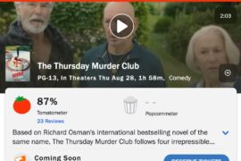 5201 Filmas Keturtdienio žmogžudysčių Klubas Sužavėjo Kritikų V