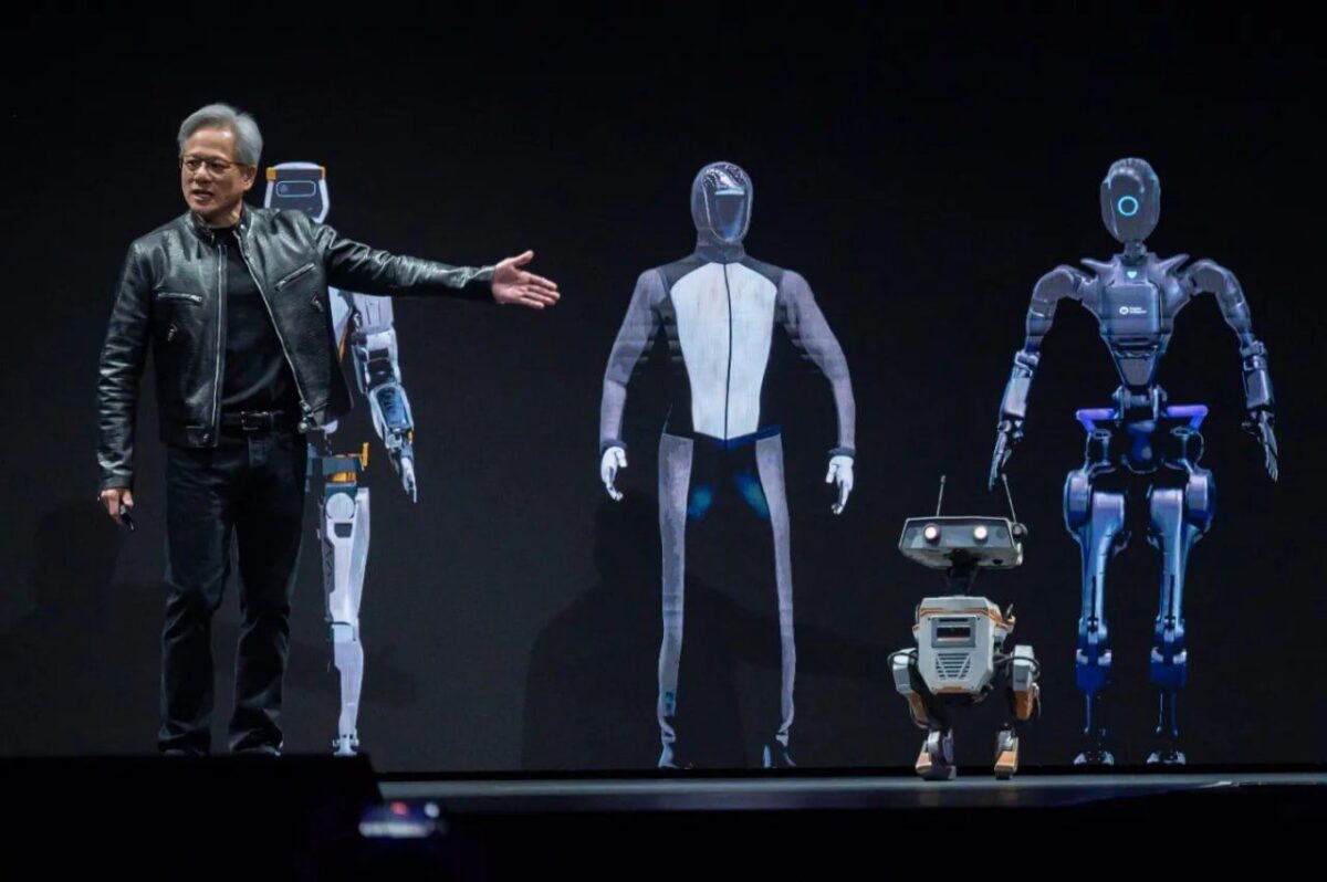 Nvidia ir Foxconn pristato pirmuosius humanoidinius robotus