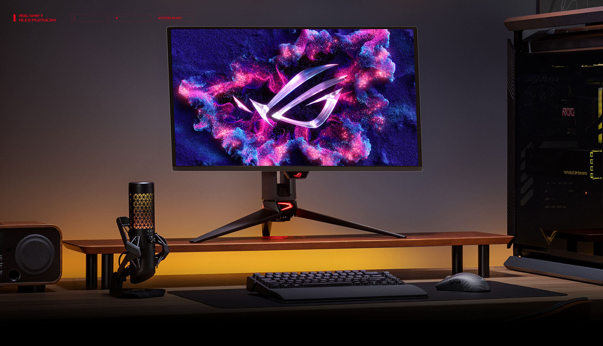 Asus Pristato Naujus Rog žaidimų Monitorius Su Patobulintomis Oled Panelėmis