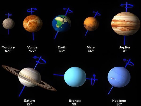 Saulės Sistemos Planetų Ašių Pasvirimo Kampai