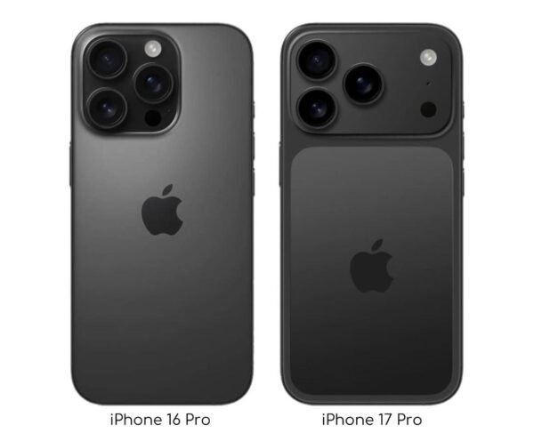19344 Iphone 16 Pro Ir Iphone 17 Pro Dizaino Palyginimas
