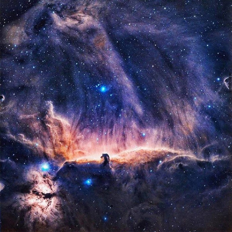 3337 Kvapą Gniaužiantis Arklio Galvos ūko Vaizdas