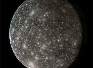 3374 Callisto Jupiters Icy Moon Captured In Detail By Voyager 2