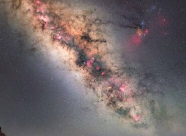 4094 Paukščių Takas Virš La Palmos Salos Debesų