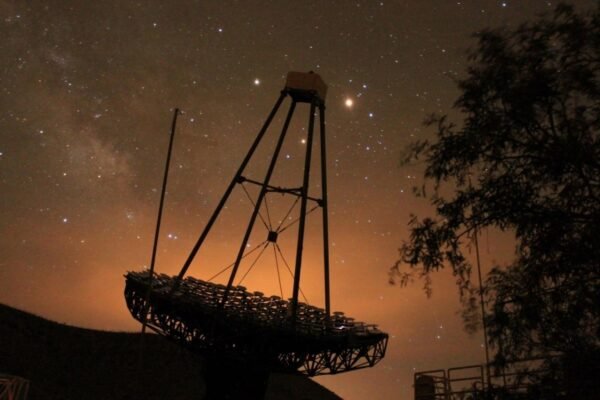 4138 Paukščių Takas Ir Planetos Virš Gama Teleskopo Hess