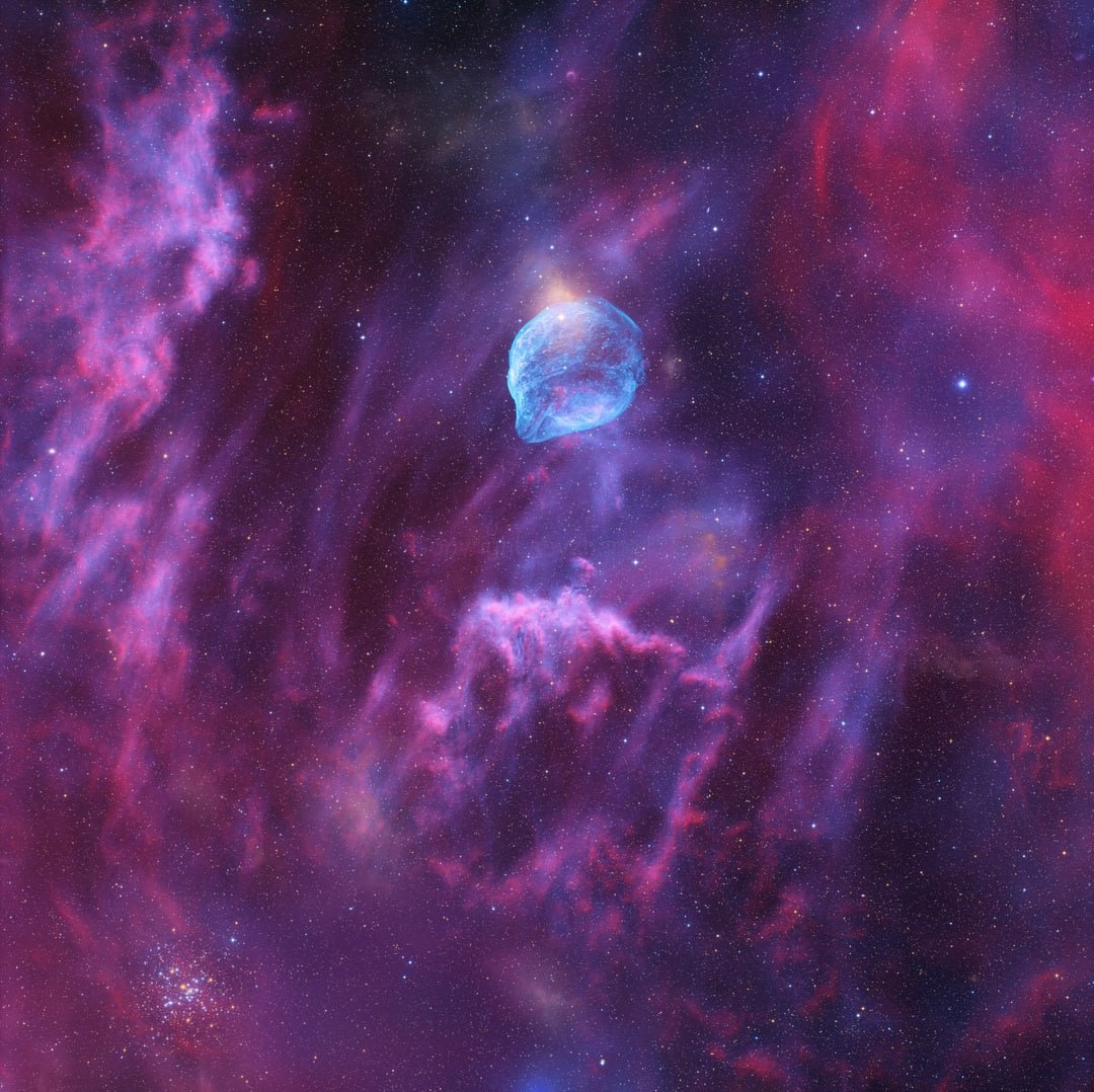 4150 Fotografijos Menas Atskleidžia Delfino ūko Grožį