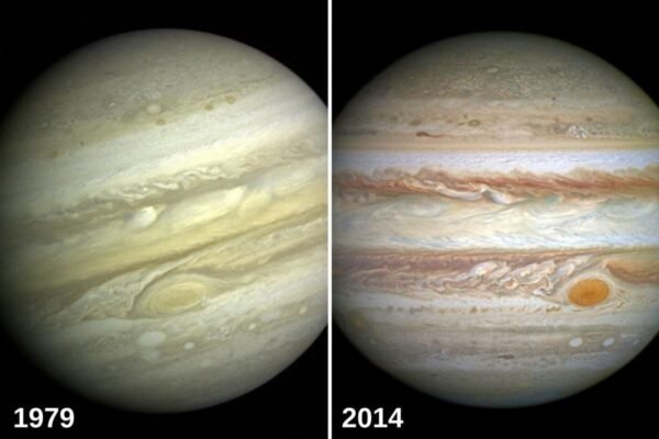 4156 Didžioji Raudonoji Dėmė Jupiterio Atmosferoje Ir Jos Mažėjim