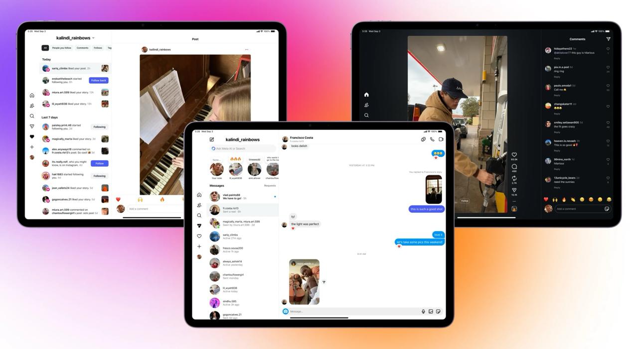 5179 Instagram Pristato Naują Programėlę Ipad įrenginiams