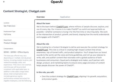 5269 Openai Ieško Talentingo Turinio Stratego