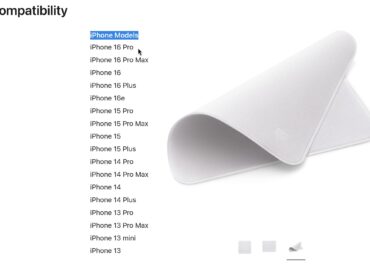 5298 Apple Poliravimo Servetėlė Vis Dar Nėra Suderinama Su Iphone