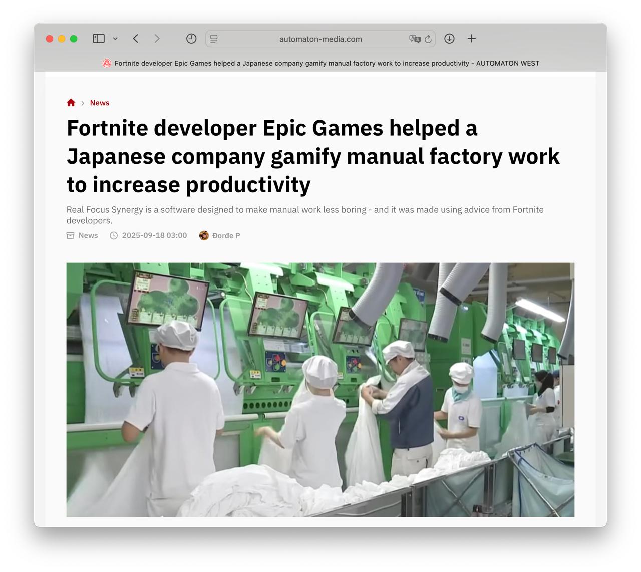 5428 Žaidimas Skatinantis Produktyvumą Japonijos Gamykloje