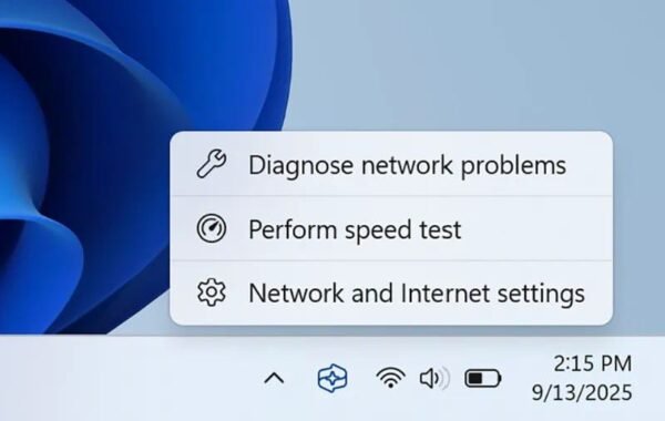 718 Windows 11 įdiegia Interneto Greičio Testavimo Funkciją