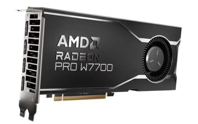 Amd Pristatė Naują Vaizdo Plokštę Radeon Rx 7700 W