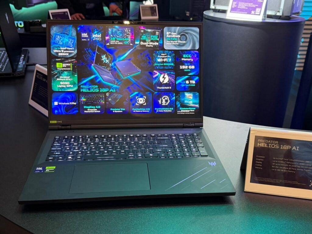 Acer Pristato Naujos Kartos Predator žaidimų įrenginius Ifa 2025 Parodoje