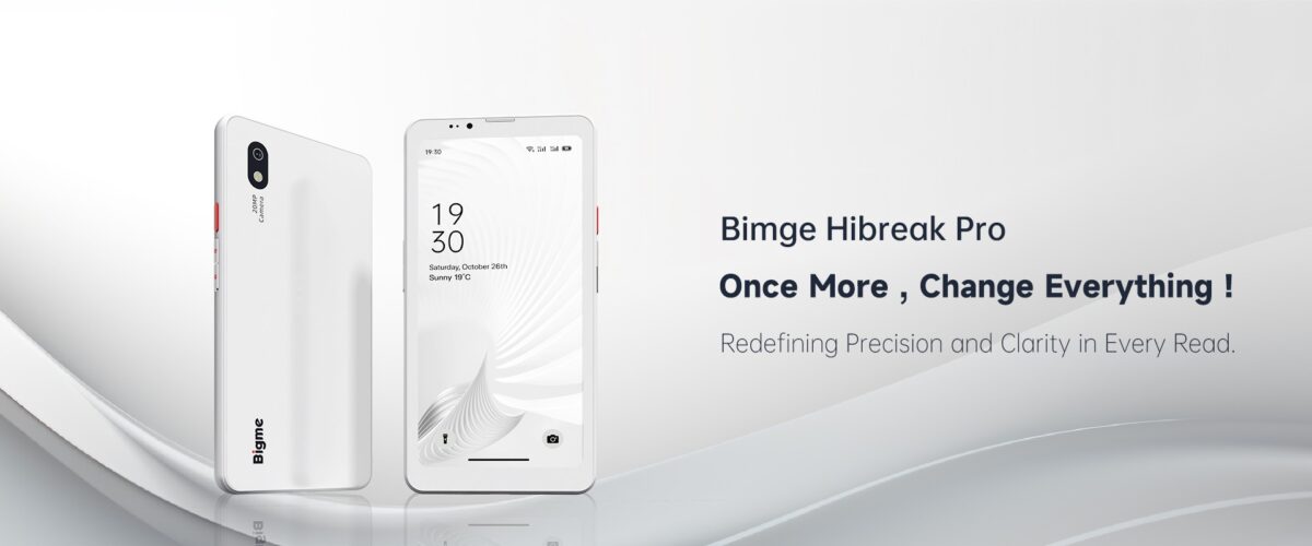 Bigme pristato HiBreak Pro Color su spalvotu E-Ink ekranu