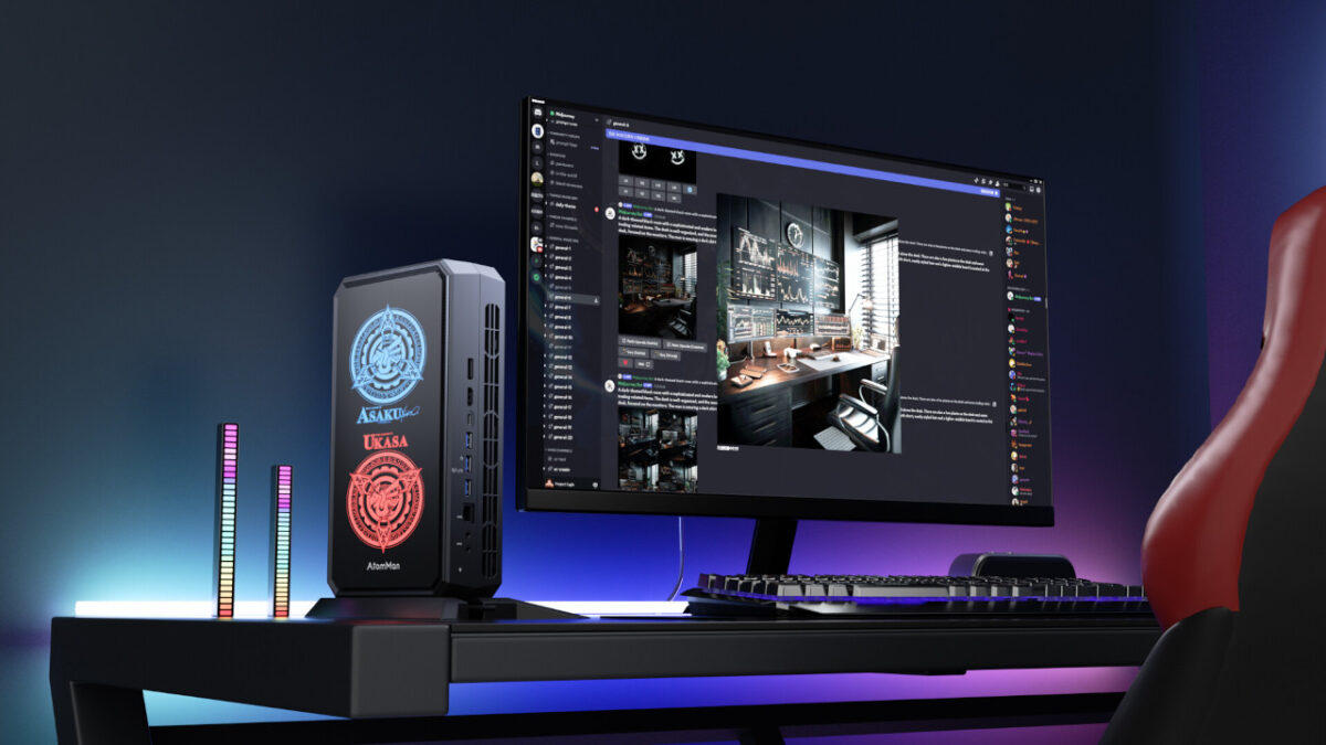 Minisforum pristatė pažangų AtomMan G7 Pro mini kompiuterį su galinga grafika