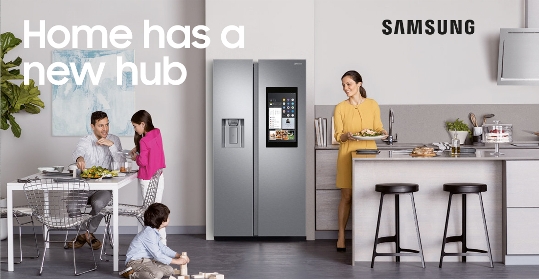 Samsung Pristato Reklamą Ant Premium šaldytuvų