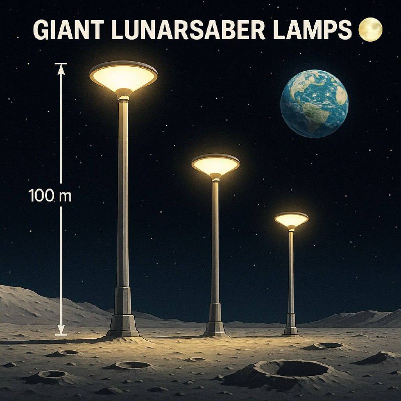 3401 Lunarsaber Projektas Apšvies Mėnulio Tamsą