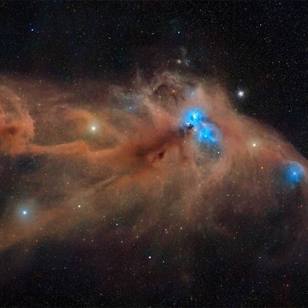 3421 Mėgėjų Astronomai Užfiksavo Melsvąją Ngc 6726 ūką Pietų Vain