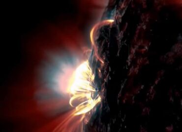 3422 Saulės žybsnių Dalelės Pasiekia Netikėtai Aukštą Temperatūrą