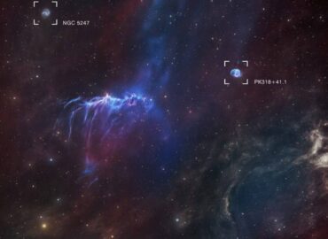 3453 Amateur Astronomer Discovers Supernova Remnant Beyond Milky 