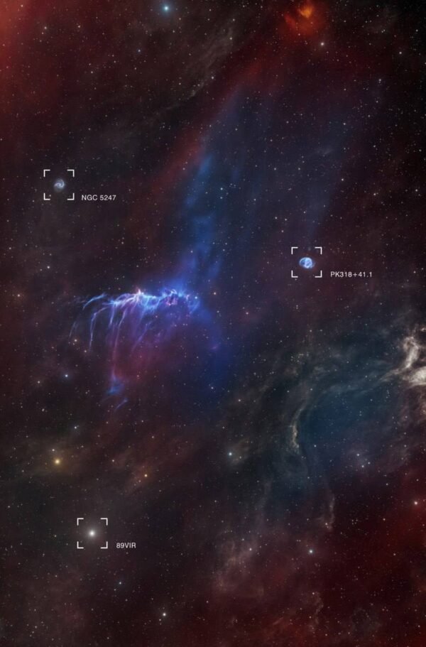 3453 Amateur Astronomer Discovers Supernova Remnant Beyond Milky