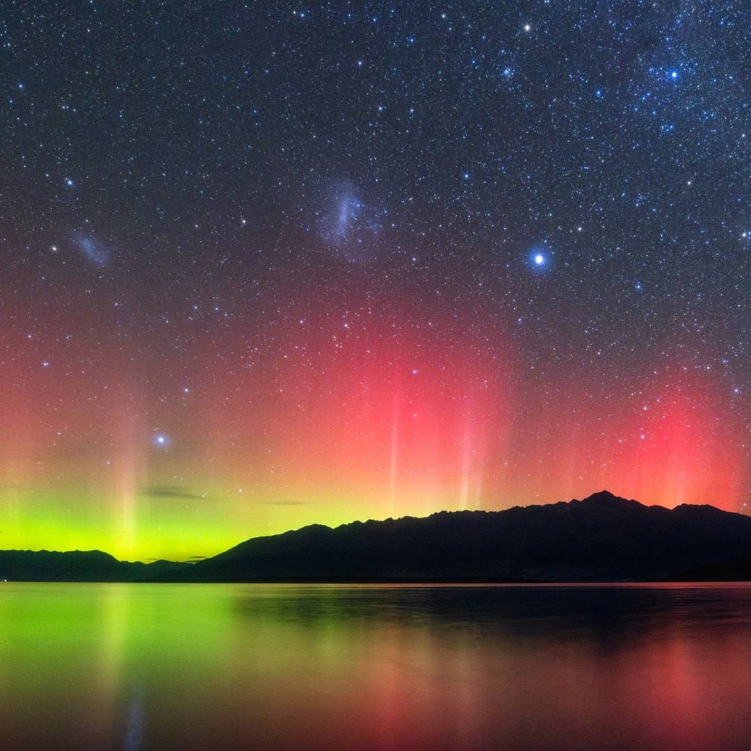 4233 Šiaurės Pašvaistė Ir Magelano Debesys Naujosios Zelandijos D