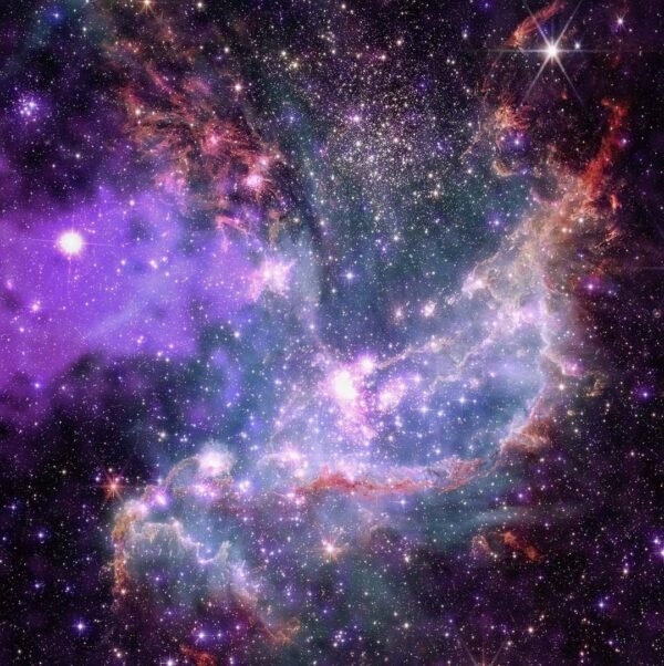 4260 Ngc 346 Įspūdinga žvaigždžių Formavimo Vieta Kosmoso Platyb
