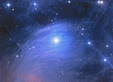 4317 Žvaigždė Merope Ir Pleiadžių žvaigždžių Sankaupa