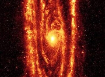 4320 Andromedos Galaktikos Infraraudonųjų Spindulių Portretas Iš 