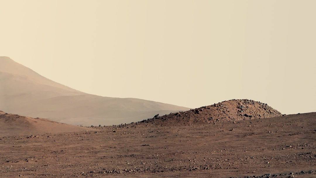 4333 Marsaeigio Perseverance Nuotrauka Iš Jezero Kraterio