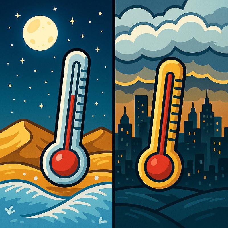 4374 Kodėl Sacharoje Temperatūra Kartais žemesnė Nei Maskvoje