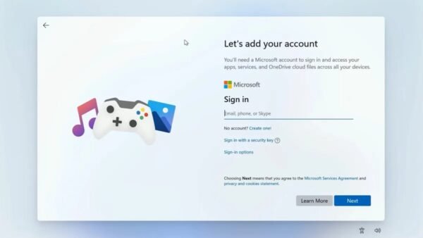 5542 Windows 11 Diegimui Dabar Reikalingas Interneto Ryšys