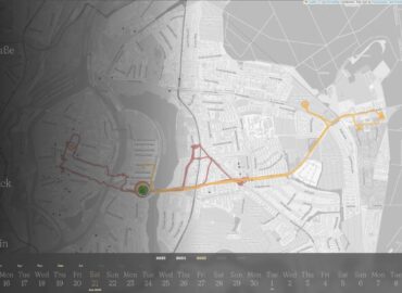 5557 Nauja Paslauga Reitti Siūlo Realaus Laiko Judėjimo Stebėjimą
